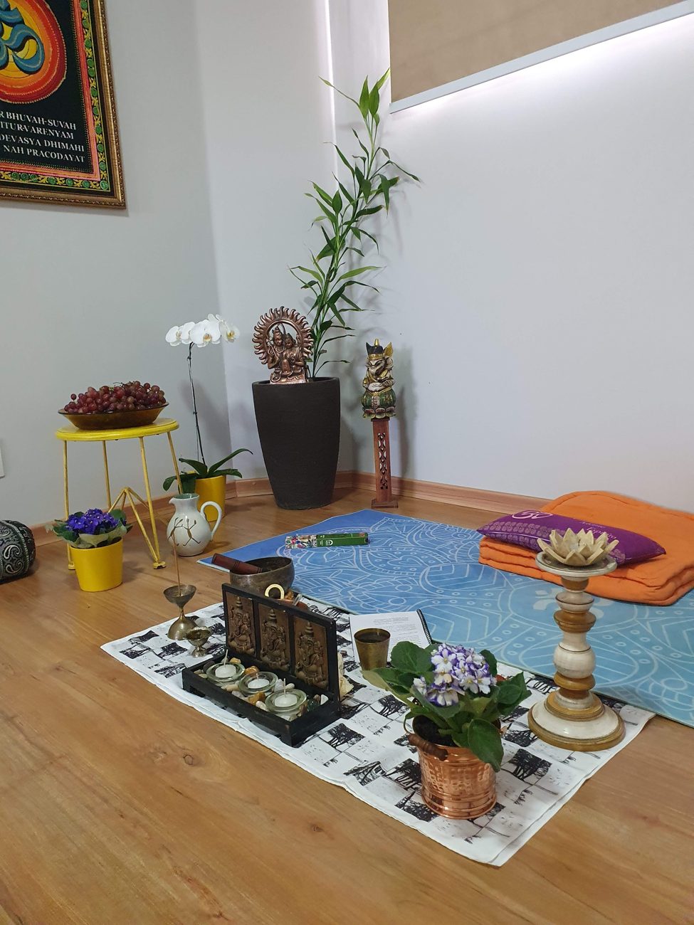 Aula de Yoga na Arte Om